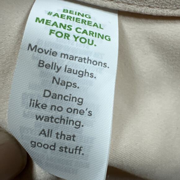 Aerie Bra 34DDD SMOOTHEZ Sands Underwire Full Coverage Lightly Lined T Shirt NWT - Picture 9 of 11